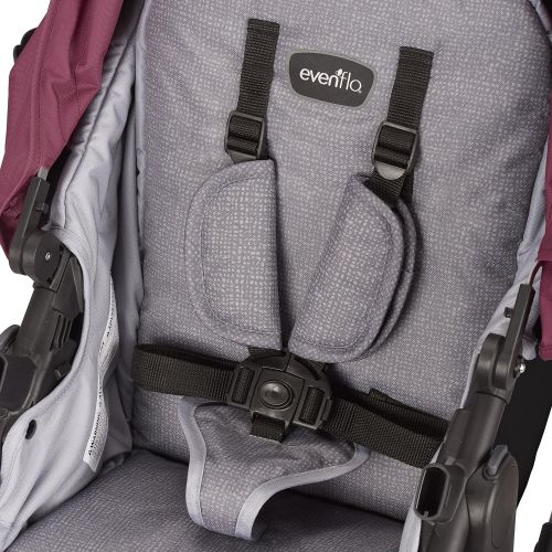 이븐플로 Evenflo Pivot Modular Travel System With SafeMax Car Seat