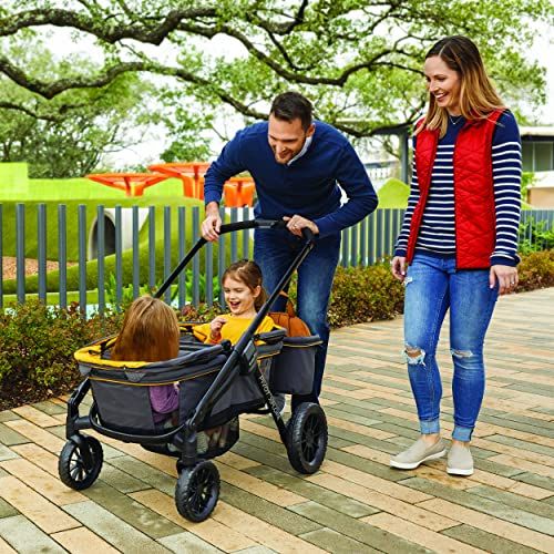 이븐플로 Evenflo Pivot Xplore All-Terrain Stroller Wagon , Adventurer , 45x27x39 Inch (Pack of 1)