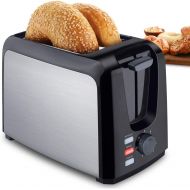 Evening Toaster 2 Slice Best Rated Prime Wide Slot Stainless Steel Toasters Compact Retro Toaster with 7 Bread Shade Setting & Removable Crumb Tray for Bread, Bagels, Waffles