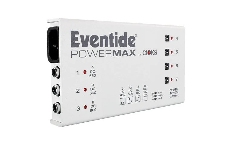  Eventide PowerMAX V2 7-Pedal Universal Power Supply by CIOKS