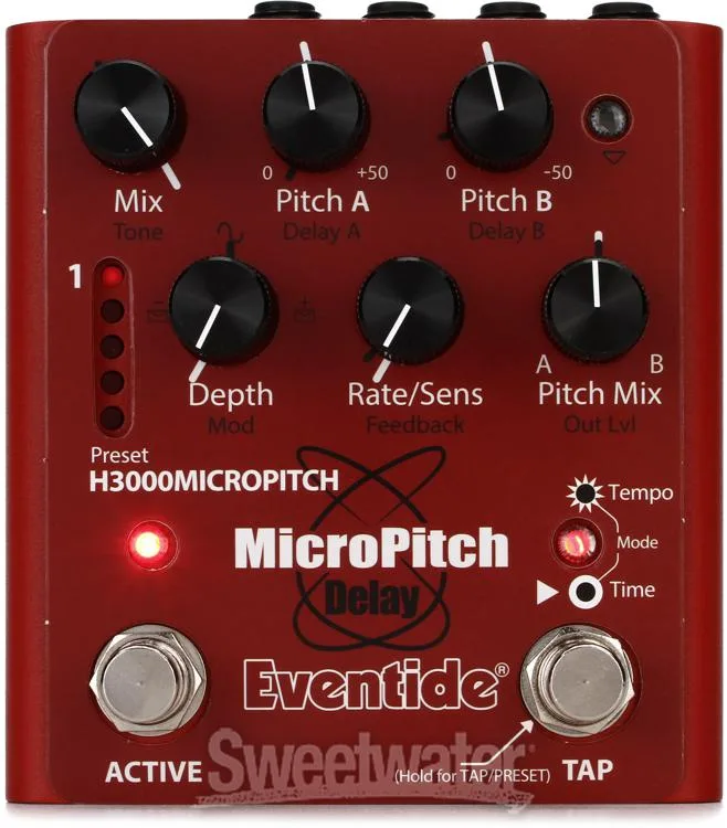  Eventide MicroPitch Delay Pedal Demo