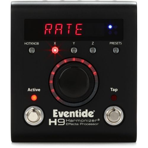  Eventide H9 Max Dark Multi-effects Pedal and Barn3 OX-9 Auxiliary Switch
