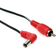 Eventide 2050 - 50cm 2.1mm Center Positive Ang-RCA, Red