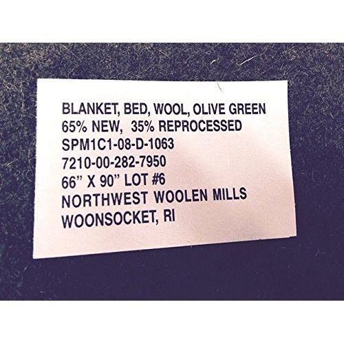  Ever Genuine Issue U.S. Wool Blanket, New