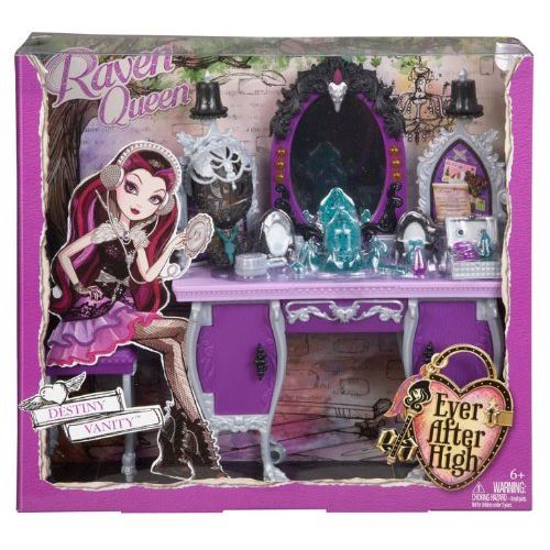 에버애프터하이 Ever After High Getting Fairest Raven Queen Destiny Vanity Accessory