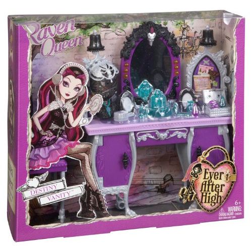 에버애프터하이 Ever After High Getting Fairest Raven Queen Destiny Vanity Accessory