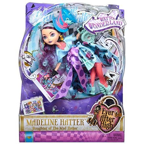 에버애프터하이 [Ever After High] Ever After High Way Too Wonderland Madeline Hatter Doll CJF40 [parallel import goods]