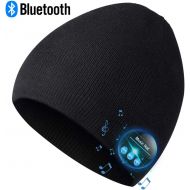[아마존 핫딜] [아마존핫딜]EverPlus Bluetooth Beanie,Mens Gifts, Bluetooth Hat, Mens Beanie Hats V5.0 Headphones Beanie, MIC for Hands-Free Call,Music,Running, Skiing,Women Mens Gifts. Electronic Gifts for Men, Fashi