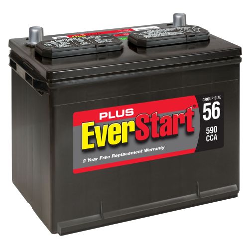  EverStart Plus Lead Acid Automotive Battery, Group 56