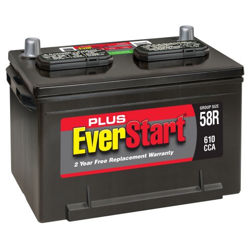  EverStart Plus Lead Acid Automotive Battery, Group 58R