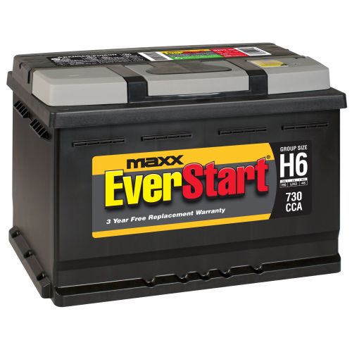  EverStart Maxx Lead Acid Automotive Battery, Group h6