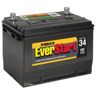 EverStart Maxx Lead Acid Automotive Battery, Group 34n