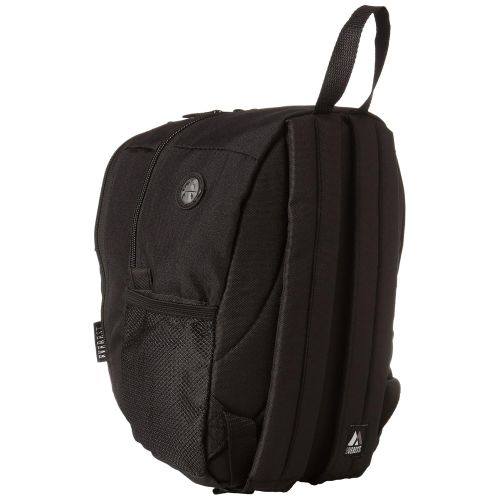  Everest Deluxe Small Backpack, Black, One Size