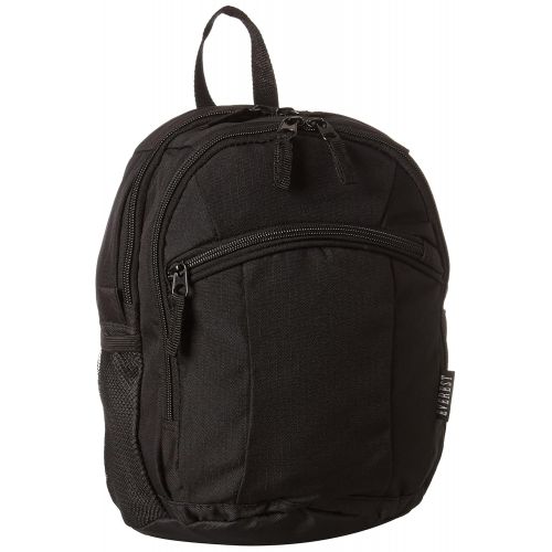  Everest Deluxe Small Backpack, Black, One Size