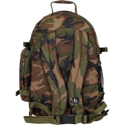  Everest Oversize Woodland Camo Backpack, Camouflage, One Size,C3045R-CAMO