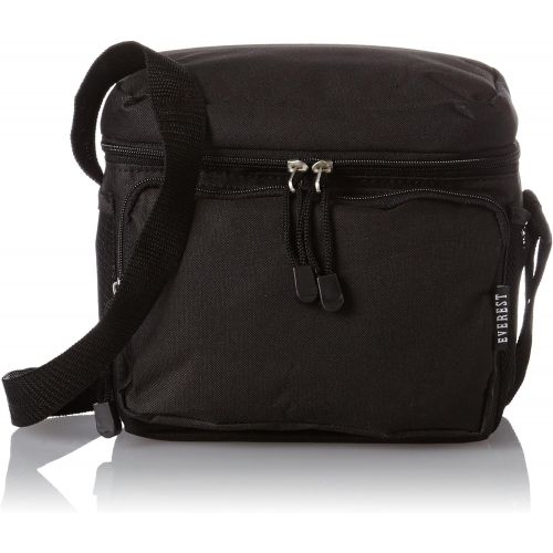  Everest Cooler Lunch Bag, Black, One Size