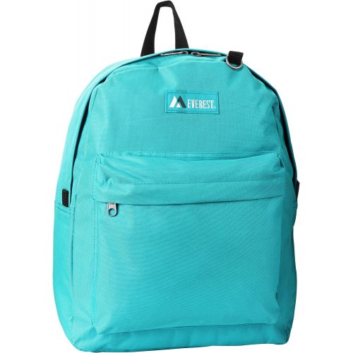  Everest Classic Backpack, Aqua Blue, One Size
