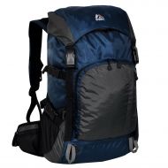 Everest Weekender Hiking Pack, Navy/Gray