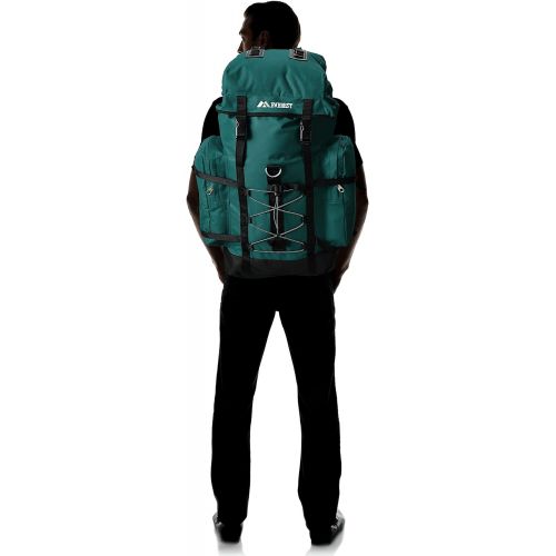  Everest Hiking Pack, Dark Green, One Size