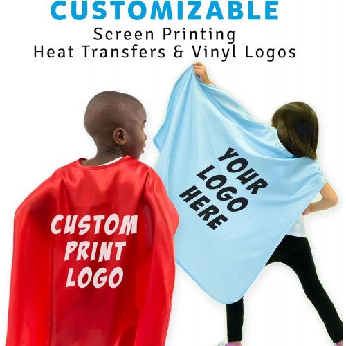  Everfan Superhero Capes For Kids | Child Super Hero Cape | Cape Costume For Children | Polyester Satin