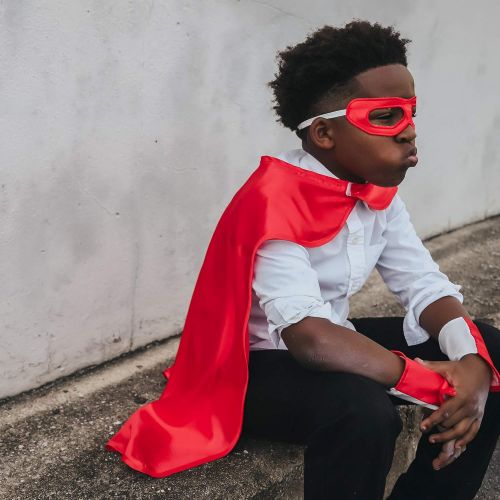  Everfan Superhero Capes For Kids | Child Super Hero Cape | Cape Costume For Children | Polyester Satin
