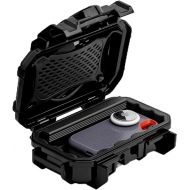 Evergreen ToughBox Tech Organizer - For Camera, Cables, Hard Drives, Compatible with GoPro etc. (Small, Rubber Boot, Black)