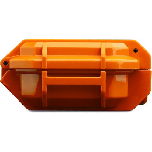  Evergreen Cases Tech Case with Rubber Liner (Orange, Small)