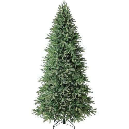  Evergreen Classics Colorado Spruce 6.5 ft Artificial Pre-Lit Christmas Tree w500 Clear Lights & Folding Metal Stand