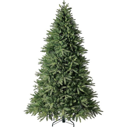  Evergreen Classics Colorado Spruce 6.5 ft Artificial Pre-Lit Christmas Tree w500 Clear Lights & Folding Metal Stand