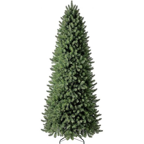  Evergreen Classics Vermont Spruce 6.5 ft Color Changing Pre-Lit Artificial Christmas Tree w500 LED Lights & Folding Metal Stand