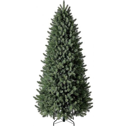  Evergreen Classics Vermont Spruce 6.5 ft Color Changing Pre-Lit Artificial Christmas Tree w500 LED Lights & Folding Metal Stand