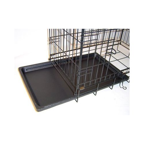  Everila Extra Large Extra Tall 48 Three Door New Dog Crate Cage Kennel with Divider 35 H Greyhound