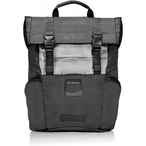  Everki EKP161 ContemPRO Roll Top Laptop Backpack, up to 15.6 - Black