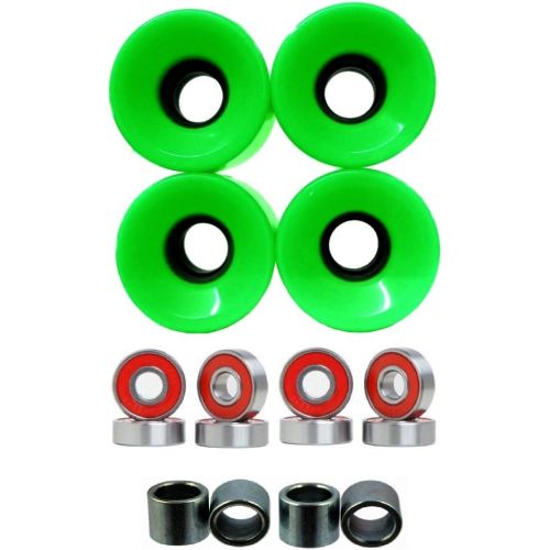  Everland Eskape 60mm Wheels w/Bearings & Spacers