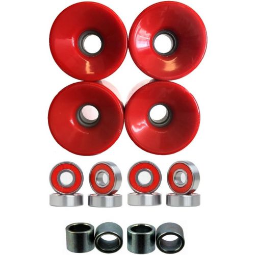  Everland Eskape 60mm Wheels w/Bearings & Spacers