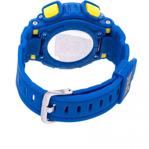  Everlast Mens HR4 Heart Rate Monitor Watch with Transmitter Belt, Blue Plastic Band