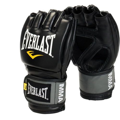  Everlast Pro Style Competition Grappling Gloves, Black