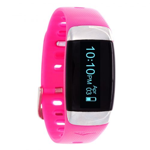  Everlast TR7 Pink Wireless Activity Tracker & Heart Rate Monitor WOLED Display Watch by Everlast