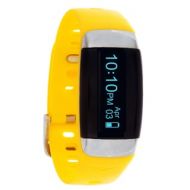 Everlast TR7 Yellow Wireless Activity Tracker & Heart Rate Monitor WOLED Display Watch by Everlast