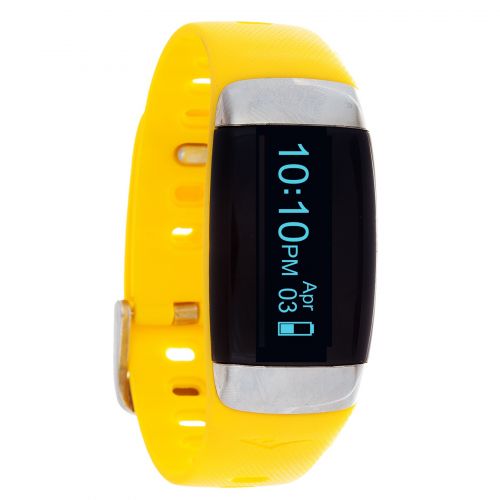  Everlast TR7 Yellow Wireless Activity Tracker & Heart Rate Monitor WOLED Display Watch by Everlast