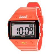Everlast Sport Mens Square Watch with Red Rubber Strap by Everlast