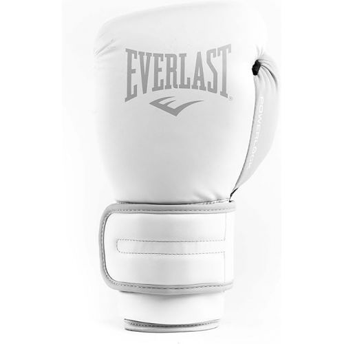  Everlast PowerLock2 Training Glove 12Oz (White/Grey)