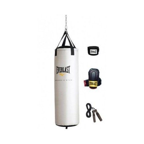  Everlast Dual Station Heavy Bag Stand with 100-lb. Kit and Speedbag Value Bundle