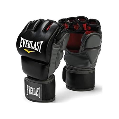  Everlast Train Advanced MMA 7-Ounce Closed-Thumb GrapplingTraining Gloves