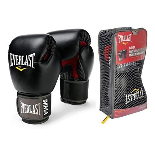  Everlast 12-Ounce Pro Style Muay Thai Gloves
