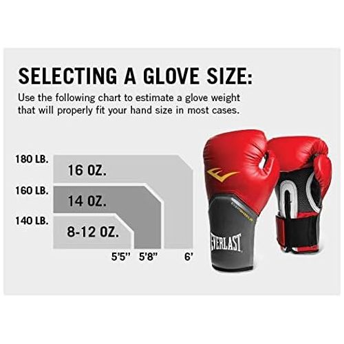  Everlast Pro Style Training Gloves