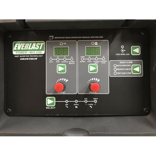  Everlast Power Equipment 2017 Everlast PowerMIG 230i 230amp MIG STICK Welder 110220 Dual Voltage