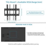 [아마존핫딜][아마존 핫딜] Everstone Tilting TV Wall Mount for 23-55 TVs up to VESA 400x400mm and 125 LBS, Fits 8 or 16 Studs. Easy Install Low Profile Bracket Support Flat Curved Screens