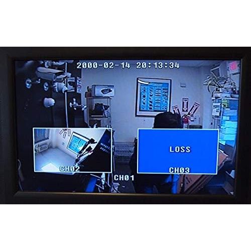  [아마존베스트]Evertech 4 Channel Analog Color Quad Processor CCTV Security Camera System Video Splitter