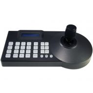 Evertech PTZ Controller with 3D (Pan Tilt Zoom) Joystick LCD Display Keyboard Controller Connects up to 255 Speed Dome Cameras